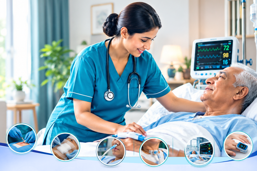 Post-Surgery & Critical Patient Care at Home ( Nursing Home Care BD )